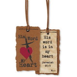 Dicksons BKMS-1021 Bkm Suede His Word My Heart