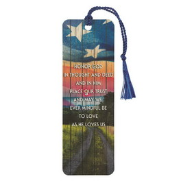 Dicksons BKMTL-316 Tassel Bookmark Honor God Thought Deed