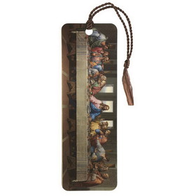 Dicksons BKMTL-403 Tassel Bookmark The Last Supper