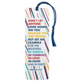 Dicksons BKMTL-431 Tassel Bookmark Dont Let Anyone Look