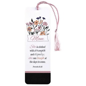 Dicksons BKMTL-501 Tassel Bookmark Mom She Is Clothed