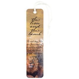 Dicksons BKMV-363 The Lion And The Lamb Tassle Bookmark