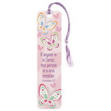 Dicksons BKMV-367 Butterfly If Anyone Is Tassel Bookmark