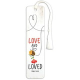 Dicksons BKMV-378 Love And Bee Loved Tassel Bookmark