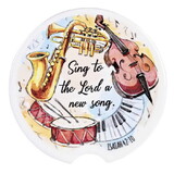Dicksons CC-39 Car Coasters Sing To The Lord 2 Pk