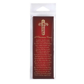 Dicksons CHBKM-3010 Packaged Bookmarks A Christmas Cross