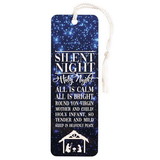 Dicksons CHBKMTL-1014 Tassel Bookmark Silent Night