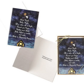 Dicksons CHCARD-121 Christmas Boxed Cards Sleep In Heavenly