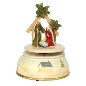 Dicksons CHCMGR-107 Holy Family Creche Play Silent Night