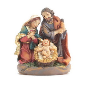 Dicksons CHFIG-349 Holy Family Figurine 1.5"Resin