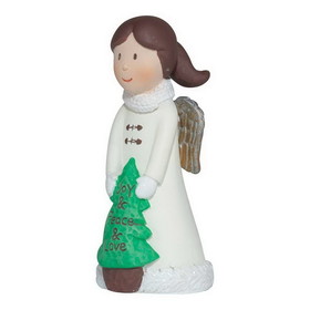 Dicksons CHFIG-918 Christmas Joy & Peace Angel Figurine