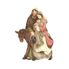 Dicksons CHFIGR-164 1 Piece Holy Family On Donkey 8.5"H