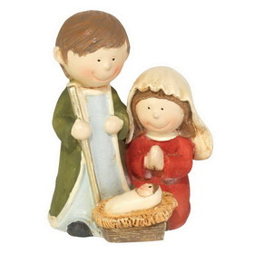 Dicksons CHFIGR-200 1 Piece Holy Family 2.5"H, Childlike Holy Family figurine