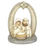 Dicksons CHFIGR-209 1 Piece Holy Family In Creche 3
