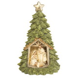 Dicksons CHFIGR-217 1 Piece Led Holy Family In Tree 9.75