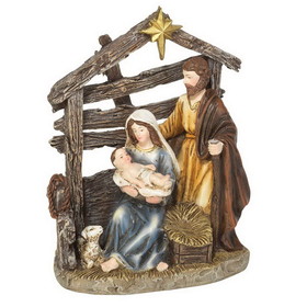 Dicksons CHFIGR-240 1 Piece Holy Family In Creche 6.25"H