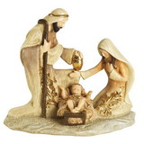 Dicksons CHFIGR-252 1-Piece Holy Family Gold Accents 6In