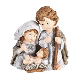Dicksons CHFIGR-308 Nativity Holy Family Distressed 4.25H