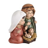 Dicksons CHFIGR-309 Nativity Holy Family Red Green 3.5H