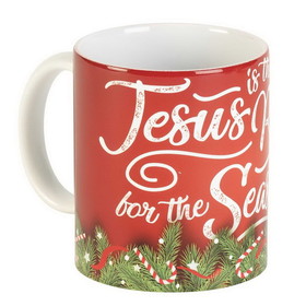 Dicksons CHMUG-1025 Jesus Is The Reason Ceramic Mug 11 Oz
