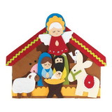Dicksons CHNATPLAYF-101 Christmas Children'S Fabric Nativity