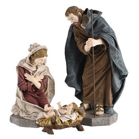 Dicksons CHNATR-193 Nativity Holy Family Staff Cloth 17.75H