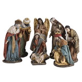 Dicksons CHNATR-194 Nativity Holy Family Angel Full Color10H