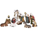 Dicksons CHNATR-209 Nativity 11 Piece 3H Holy Family Animals