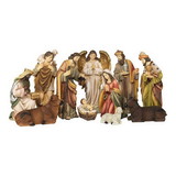 Dicksons CHNATR-5523 Christmas 11 Piece Trad Nativity 7.5