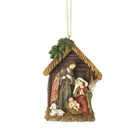 Dicksons CHOR-608 Holy Family Ornament 3.5"H