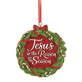 Dicksons CHOR-706 Jesus Is The Reason Resin Ornament 3