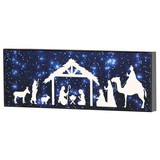 Dicksons CHPLK114-2 Wall Plaque Holy Family Silhouette