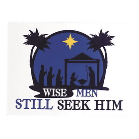 Dicksons CHSIGN-509 Wise Men Still Seek Him Yard Sign Pack 3