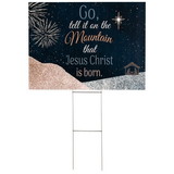 Dicksons CHSIGN-513 Yard Sign Go Tell It On The Mountain Pvc