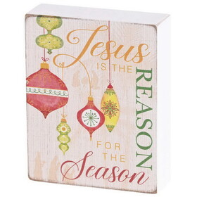 Dicksons CHTPLK34-223 Tabletop Plaque Jesus Is The Reason 3x4