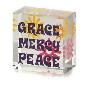 Dicksons CMG-205 Tabletop Glas-1X1"Grace-Mercy-
