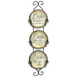 Dicksons CMG-502 Love Never Fails Plates And Wall Rack