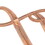 Dicksons CPW3 I Love You Copper Word Wall Art