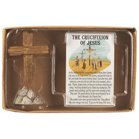 Dicksons CROSSFIG-29 Cross Figurine Card Crucifixion Of Jesus