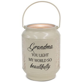 Dicksons DLTN19WH Lantern Grandma You Light Small Ivory