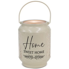 Dicksons DLTN24WH Lantern Home Sweet Home Small Ivory