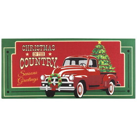 Dicksons DM011229 Doormat Insert Christmas In The Country