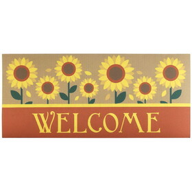 Dicksons DM011630 Doormat Insert Sunflowers Welcome