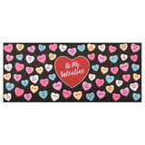 Dicksons DM011721 Doormat Insert Be My Valentine