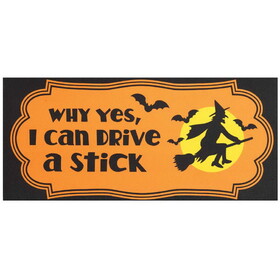 Dicksons DM011848 Doormat Insert Yes I Can Drive A Stick