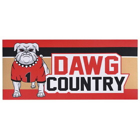 Dicksons DM011961 Doormat Insert Welcome To Dawg Country