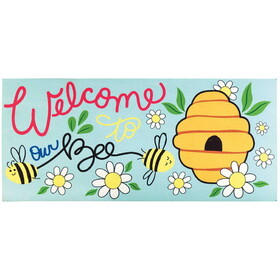 Dicksons DMI-2096 Doormat Insert Welcome To Our Bee Hive