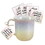 Dicksons EMUG-4PK-05 Pearl Ivory Ceramic Mugs (4Pk) General