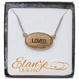 Dicksons ENK-1 Loved Necklace Oval Mixed