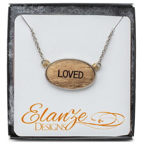 Dicksons ENK-1 Loved Necklace Oval Mixed